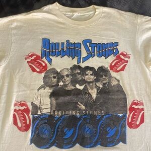 Rolling Stones Steel Wheels - the North American tour 1989 T shirt Merch